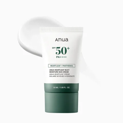 Anua Heartleaf Silky Moisture Mild Sunscreen