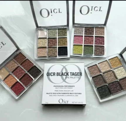 9-Color Eyeshadow Palette Earth Color Mashed Potatoes Glitter Pearlescent Makeup Eyeshadow