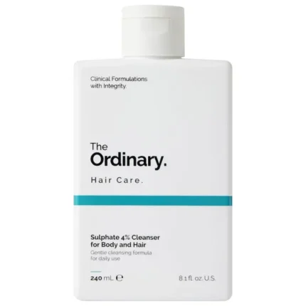 The Ordinary Hair Care Sulphate 4% Cleanser for Body and Hair 240ml