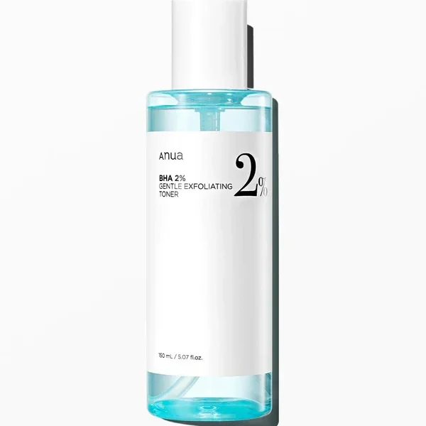 Anua BHA Exfoliating Face Toner bottle displayed on GlowMyst Pakistan