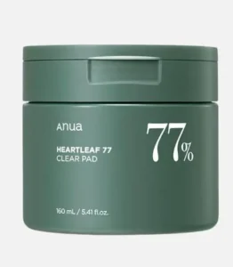 Anua Heartleaf Clear Pad jar for daily soothing skincare
