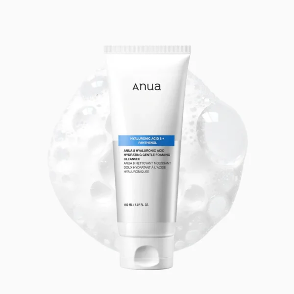 Anua Hydrating Foaming Cleanser bottle front view