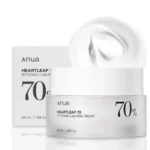 Anua Intense Calming Cream jar neatly placed for skincare lovers shopping at GlowMyst