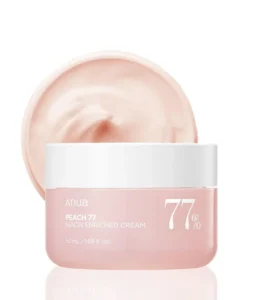 Anua Peach 77% Enriched Cream 50ml on GlowMyst