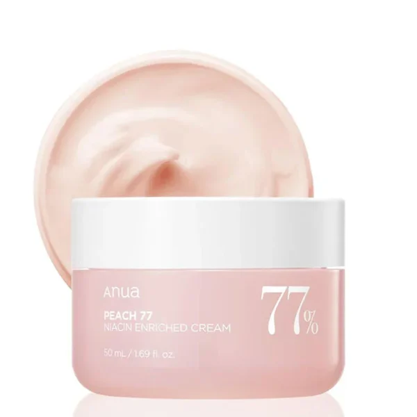 Anua Peach 77% Enriched Cream 50ml on GlowMyst
