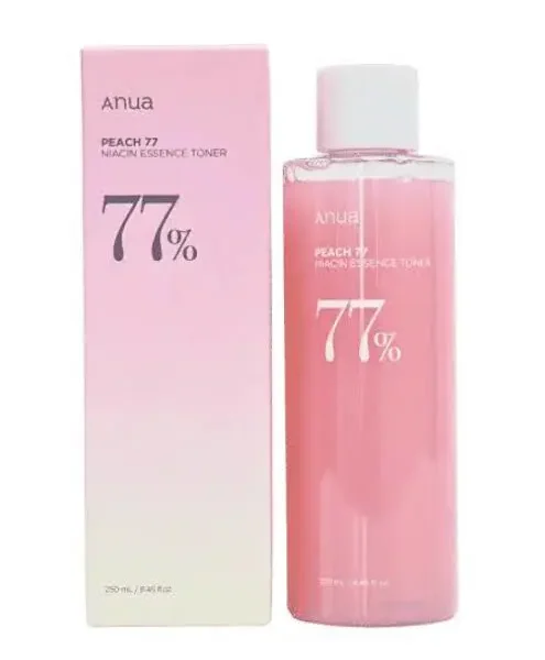 Anua Peach Niacin Toner bottle for daily skincare hydration