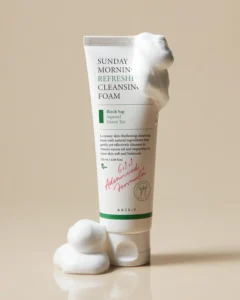 Axis Y Sunday Morning Cleansing Foam 120ml tube front view