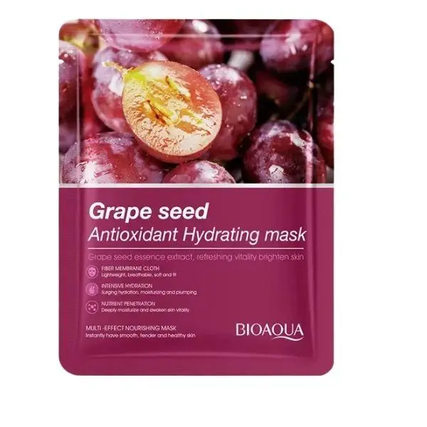 BIOAQUA Face Sheet Mask 5 PCS pack displayed for skincare routine