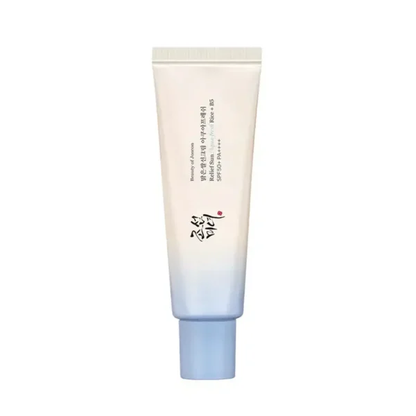 Beauty of Joseon Aqua Relief Sunscreen 50ml bottle on display