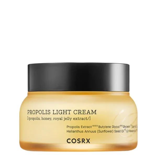 COSRX Propolis Light Cream 65ml jar displayed for skincare in Pakistan
