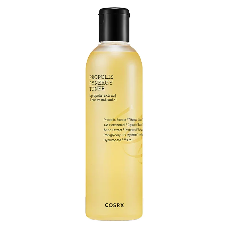 COSRX-Full-Fit-Propolis-Synergy-Toner-150ml.webp COSRX Propolis Toner bottle on display
