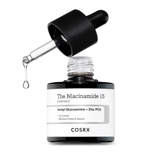 COSRX Niacinamide Face Serum 20ml bottle for radiant skin care