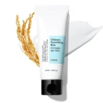 COSRX Rice Overnight Mask 60ml tube displayed for skincare