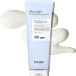 COSRX Ultra Light Sunscreen bottle displayed against a clean background