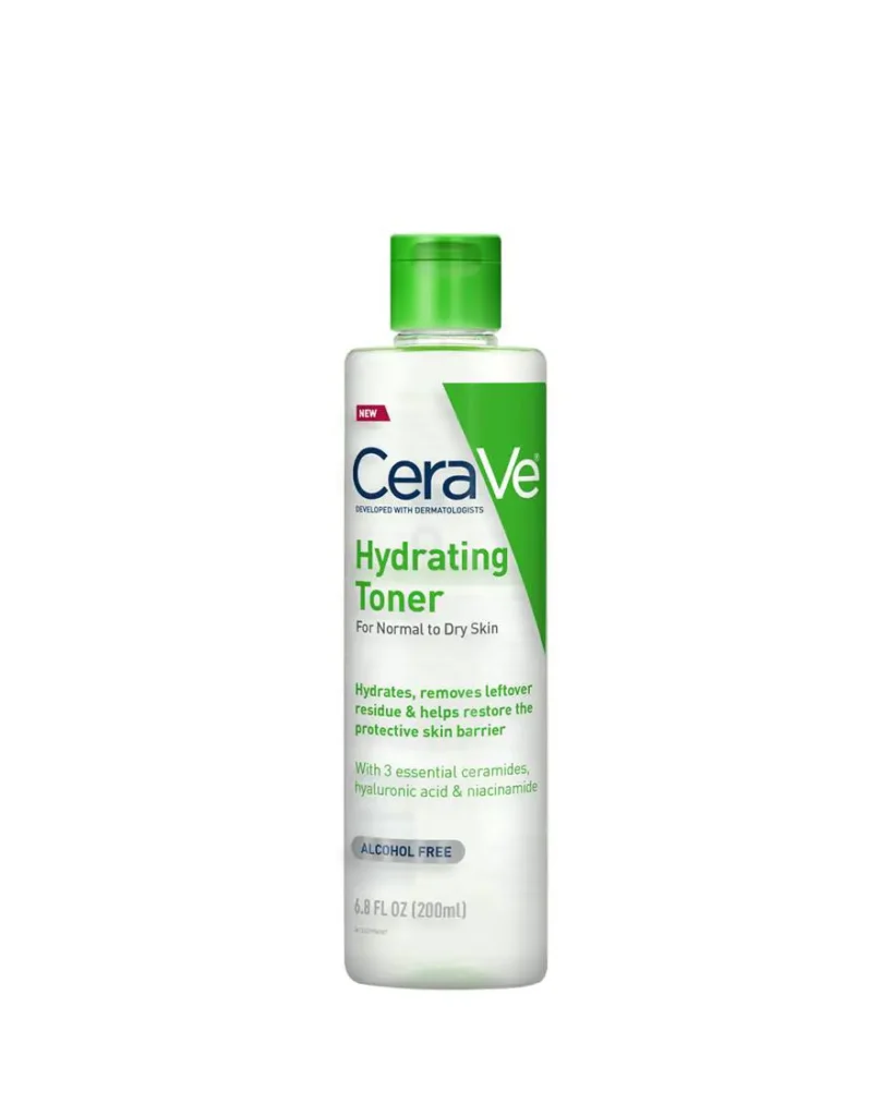 CeraVe Hydrating Toner 200ml bottle for dry skin care