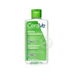 CeraVe Micellar Cleansing Water bottle on display at GlowMyst
