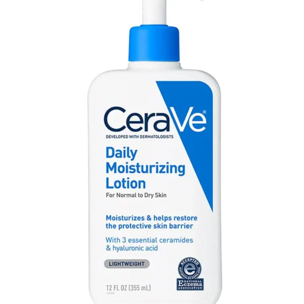 CeraVe Moisturizing Lotion 335ml bottle displayed on a clean surface available at GlowMyst