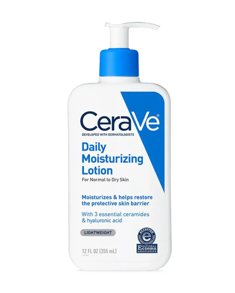 CeraVe Moisturizing Lotion 335ml bottle displayed on a clean surface available at GlowMyst