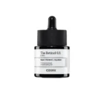Cosrx Retinol 0.5 Oil bottle displayed for skincare routine at GlowMyst