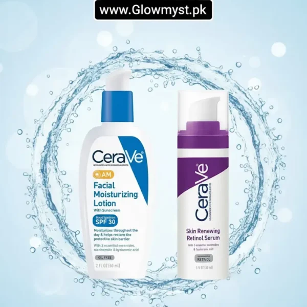 CeraVe Anti-Aging Set for day and night skincare routine