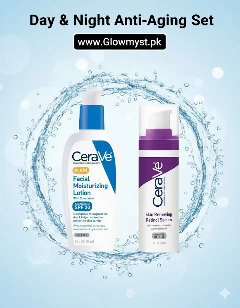 Day-Night-Anti-Aging-Set-aE-CeraVe-AM-Moisturizing-Lotion-SPF-30-Retinol-Serum.webp CeraVe Anti-Aging Set for day and night skincare routine