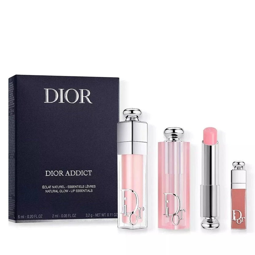 Dior 3 in 1 lip set luxury beauty collection on display
