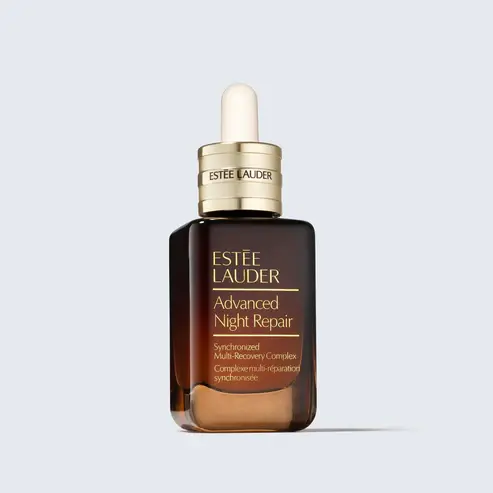 Estee Lauder Night Repair Serum 100ml bottle on display