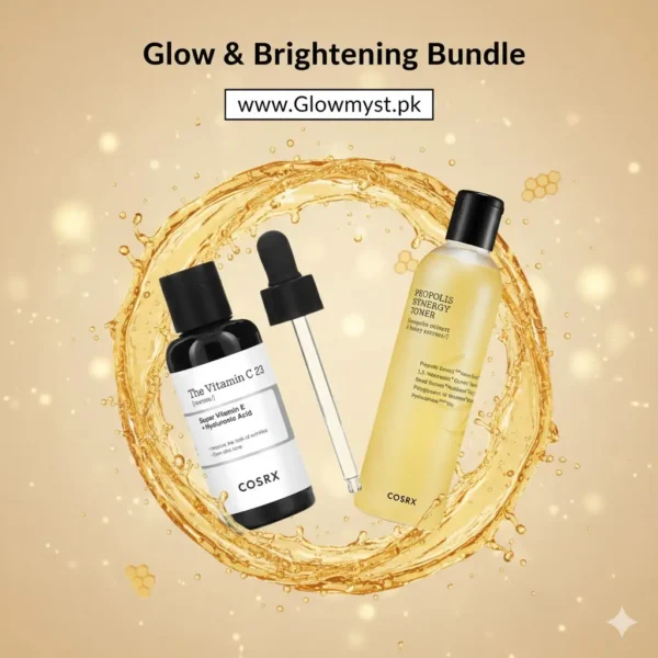 Glow and Brightening Bundle Vitamin C and Propolis Toner set