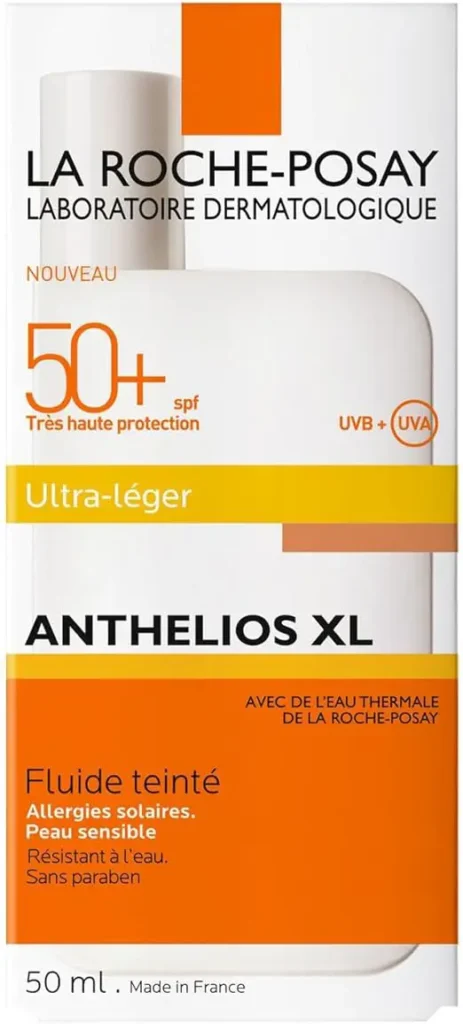 La Roche-Posay Tinted Sunscreen SPF 50+ Fluid bottle