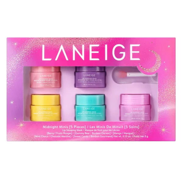 Laneige Lip Sleeping Mask Pack of 5