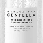 Madagascar Centella Tone Brightening Ampoule bottle with capsules