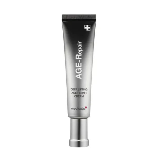 Medicube Deep Lifting Cream bottle packaging for anti-aging skincare