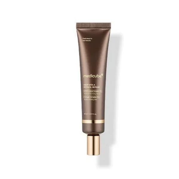 Medicube Retinol Face Serum 30ml bottle on display
