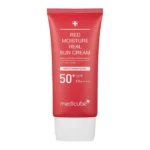 Medicube Red Moisture Sun Cream SPF50+ 50ml tube front view
