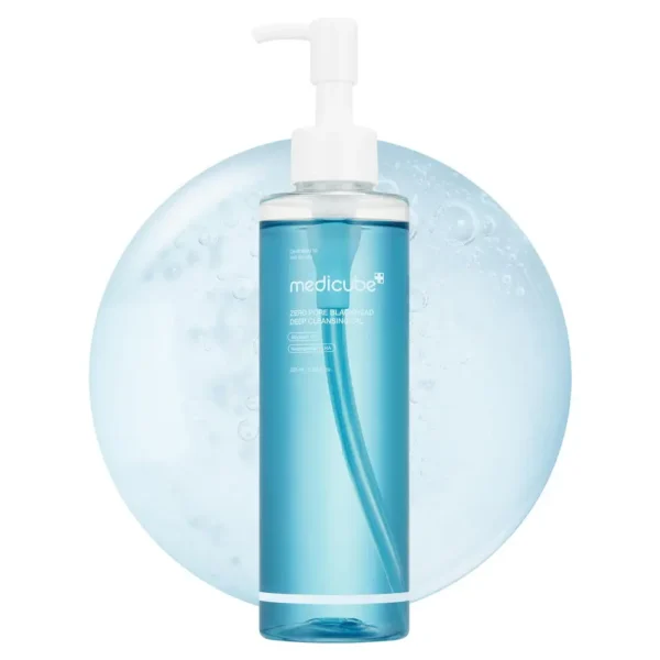 Medicube Deep Cleansing Oil 205 ml bottle for blackhead and pore care