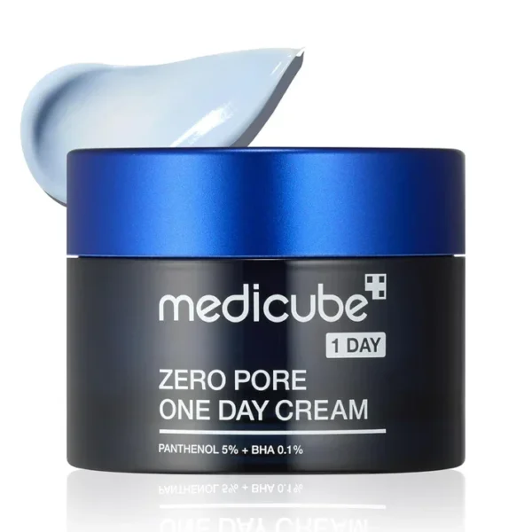 Medicube Zero Pore Face Cream 50ml tube on display at GlowMyst