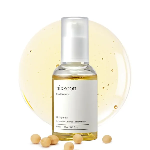 Mixsoon Bean Essence bottle displayed for skincare enthusiasts in Pakistan
