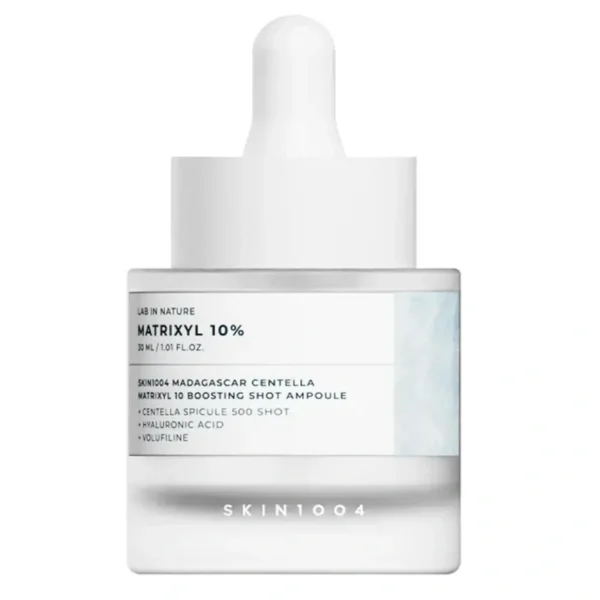 Skin1004 Matrixyl 10 Ampoule bottle on display