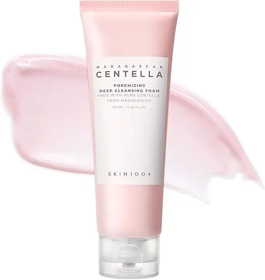Skin1004 Poremizing Deep Cleansing Foam 125ml bottle on display