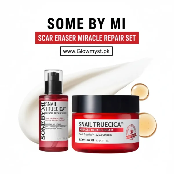 Snail Recovery & Scar Repair Set Snail Truecica Miracle Repair Serum and Cream