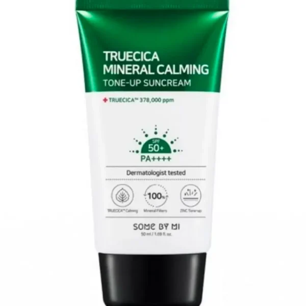 Some By Mi Truecica Suncream tube 50ml bottle for daily use