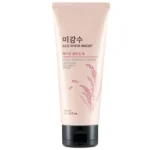 The Face Shop Rice Water Bright Cleansing Foam 150ml bottle front view