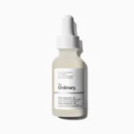 The Ordinary Alpha Arbutin 2% serum bottle displayed on a clean surface