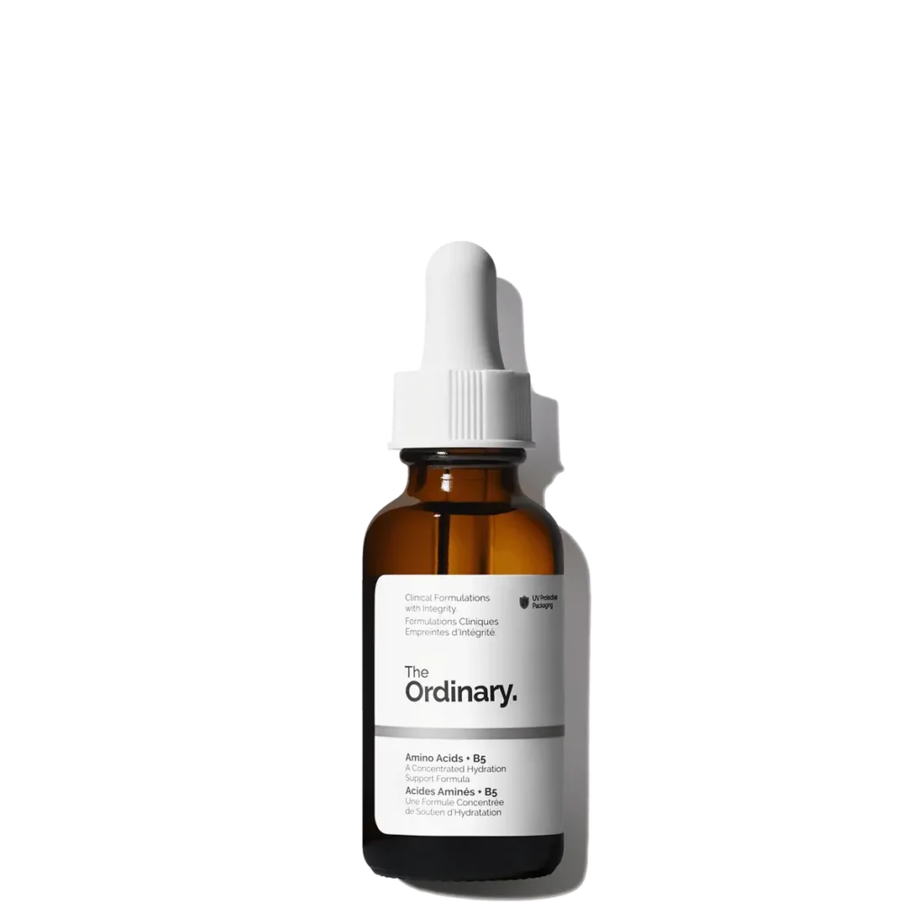 The Ordinary Amino Acids 30ml bottle on display