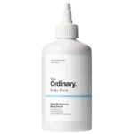 The Ordinary Salicylic Acid Body Serum bottle on display