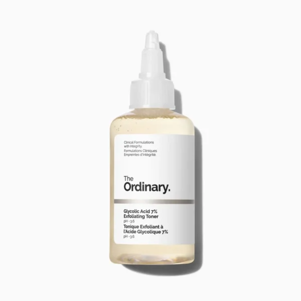 The Ordinary Glycolic Acid Toner bottle available at GlowMyst