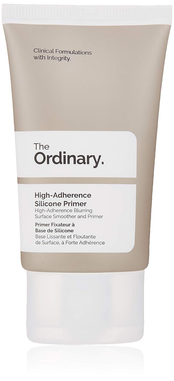 The-Ordinary-High-Adherence-Silicone-Primer-30ml.jpg The Ordinary Silicone Primer bottle displayed on a clean surface