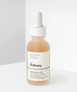 The Ordinary Lactic Acid Serum bottle on display