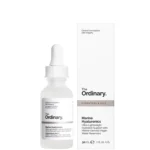The Ordinary Marine Hyaluronics Serum bottle on display at GlowMyst