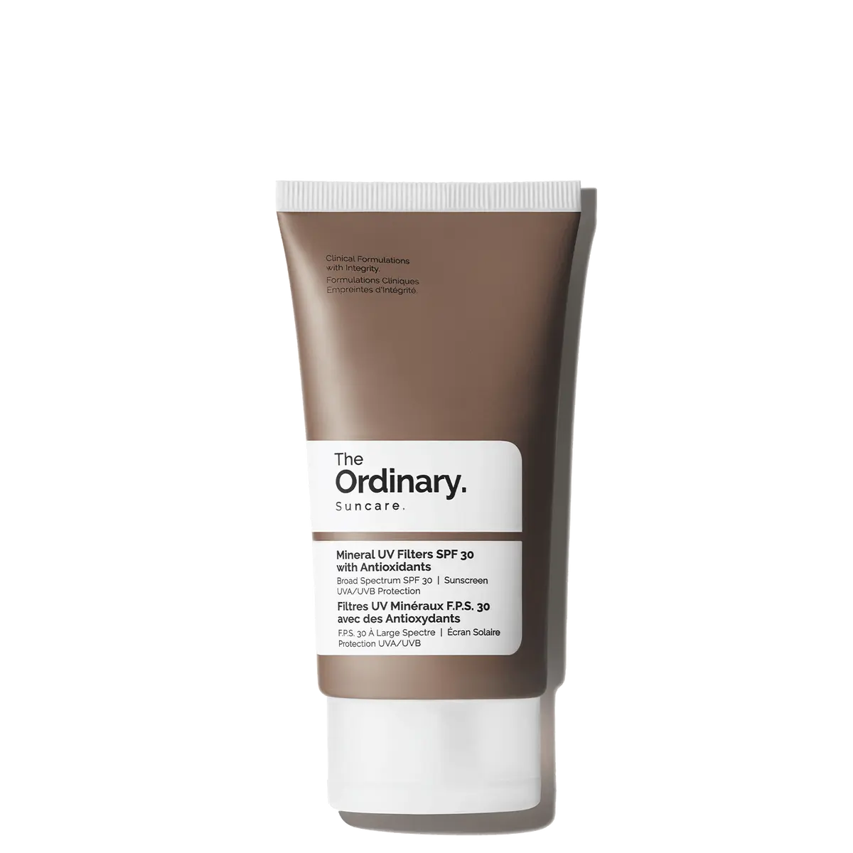 The-Ordinary-Mineral-UV-Filters-SPF-30-with-Antioxidants-aE-50ml.webp The Ordinary Mineral SPF 30 50ml bottle for daily sun protection